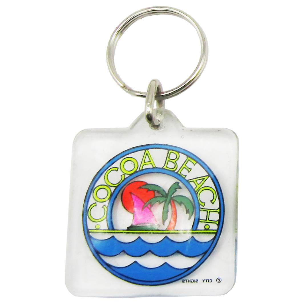 AK0095 COCOA BEACH NEON PALM