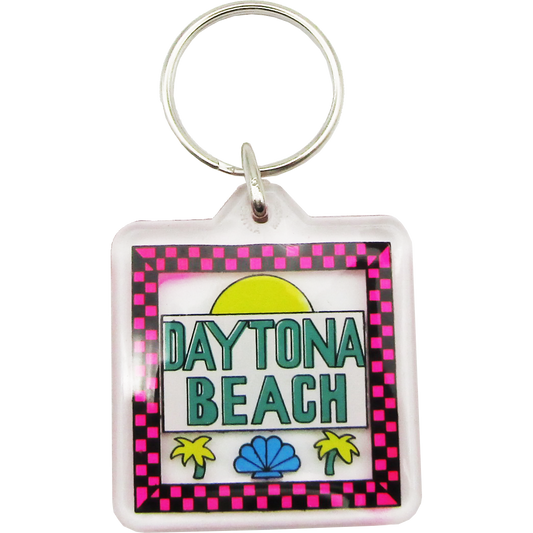 AK0100 DAYTONA BEACH CHECKERED NEON