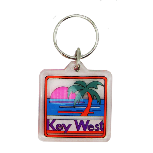 AK0109 KEY WEST KEYCHAIN PALM