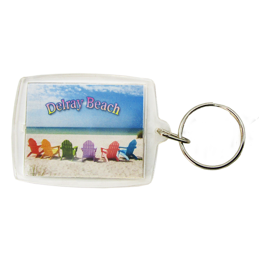 AK0139 DELRAY BEACH COLORFUL BEACH CHAIRS