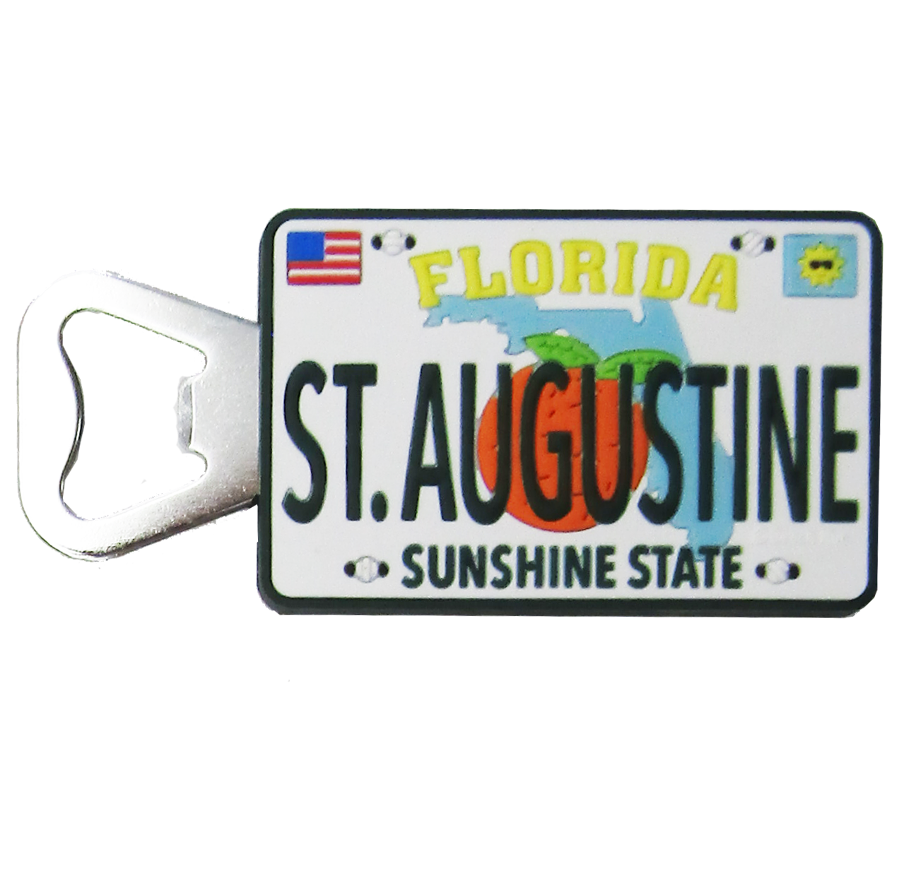 BM0001A ST. AUGUSTINE LICENSE PLATE