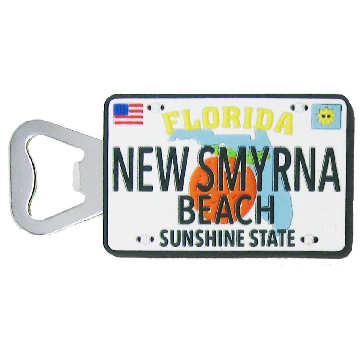 BM0001B NEW SYMRNA BEACH LICENSE PLATE