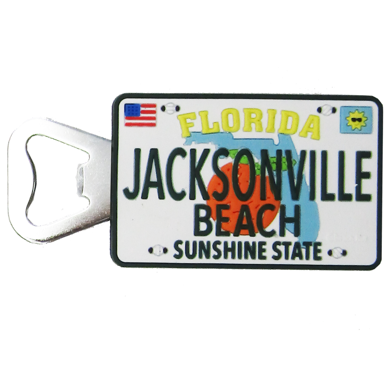BM0001C JACKSONVILLE BEACH LICENSE PLATE