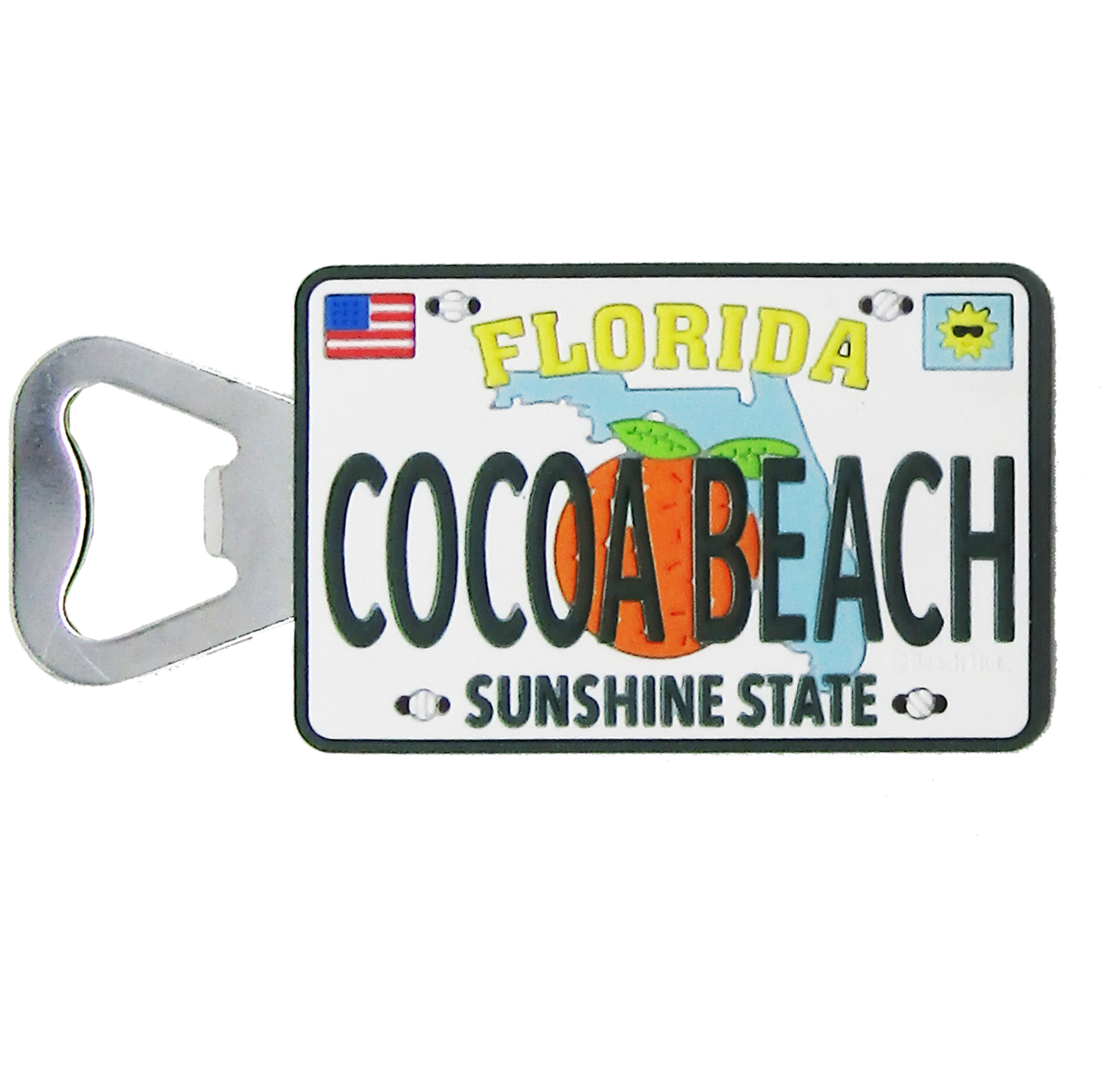 BM0001D COCOA BEACH LICENSE PLATE
