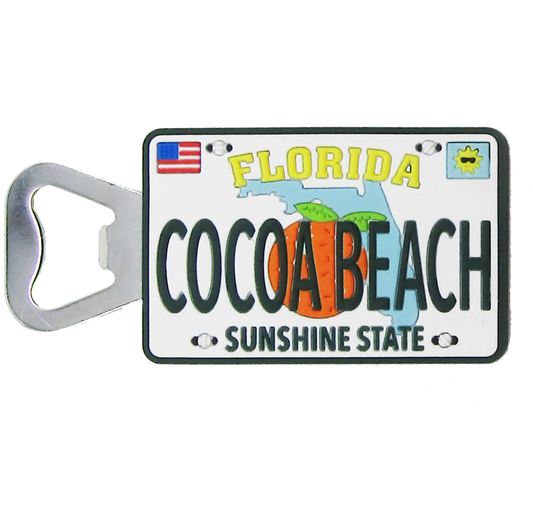 BM0001D COCOA BEACH LICENSE PLATE