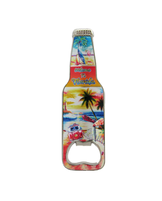 BM1108 FLORIDA BEACH SUNSET BOTTLE OPENER