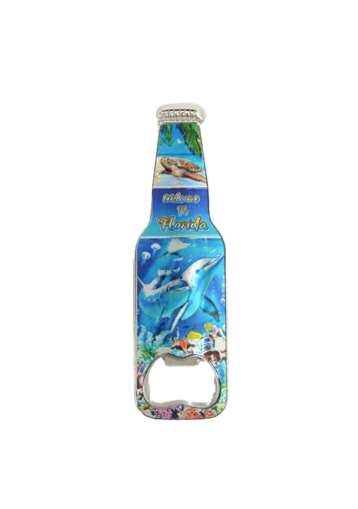 BM1110 FLORIDA DOLPHIN BOTTLE OPENER