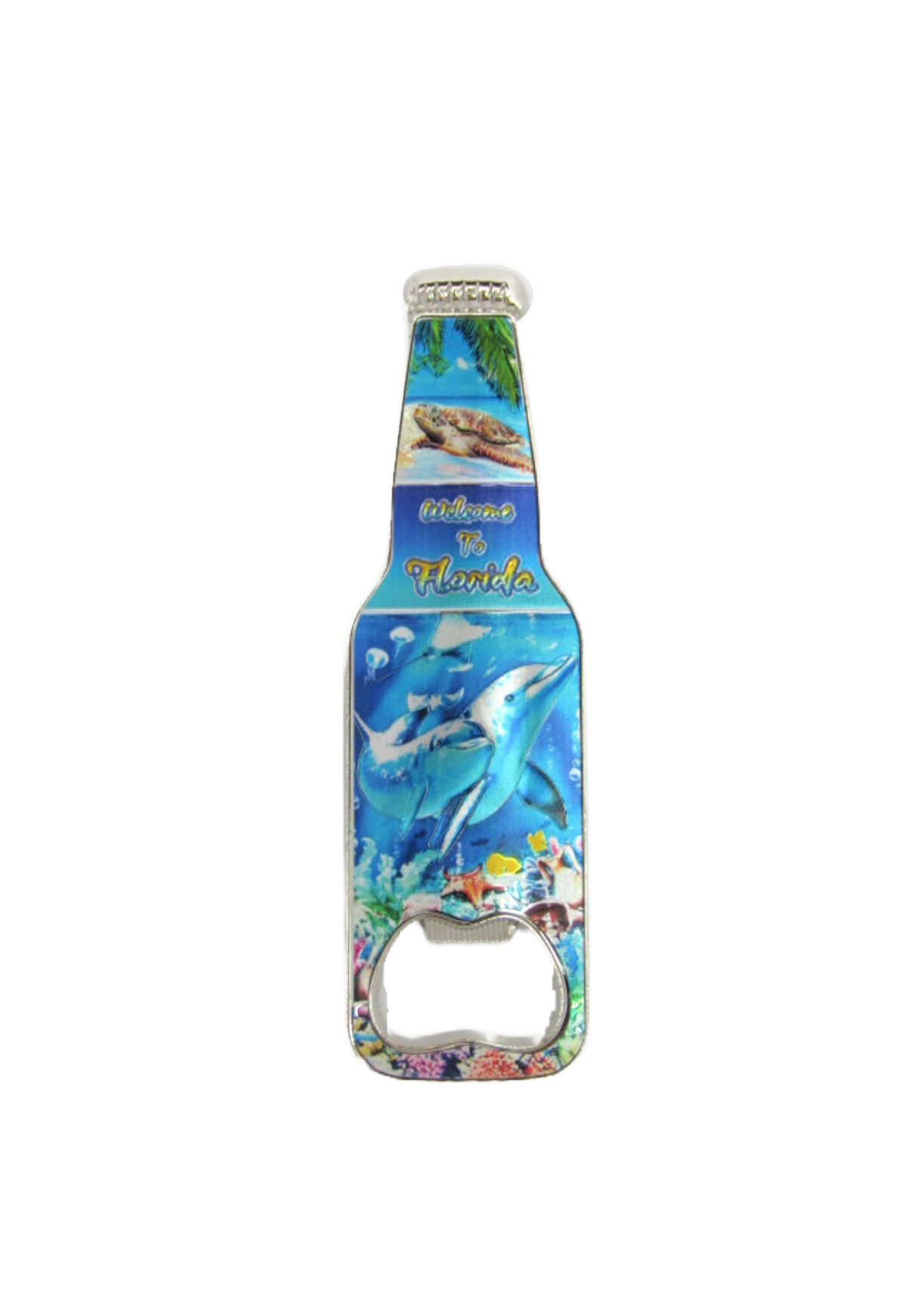 BM1110 FLORIDA DOLPHIN BOTTLE OPENER
