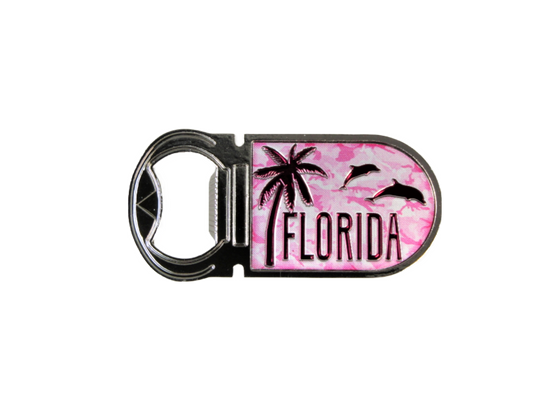 BM1113 FLORIDA PINK CAMO BOTTLE OPENER