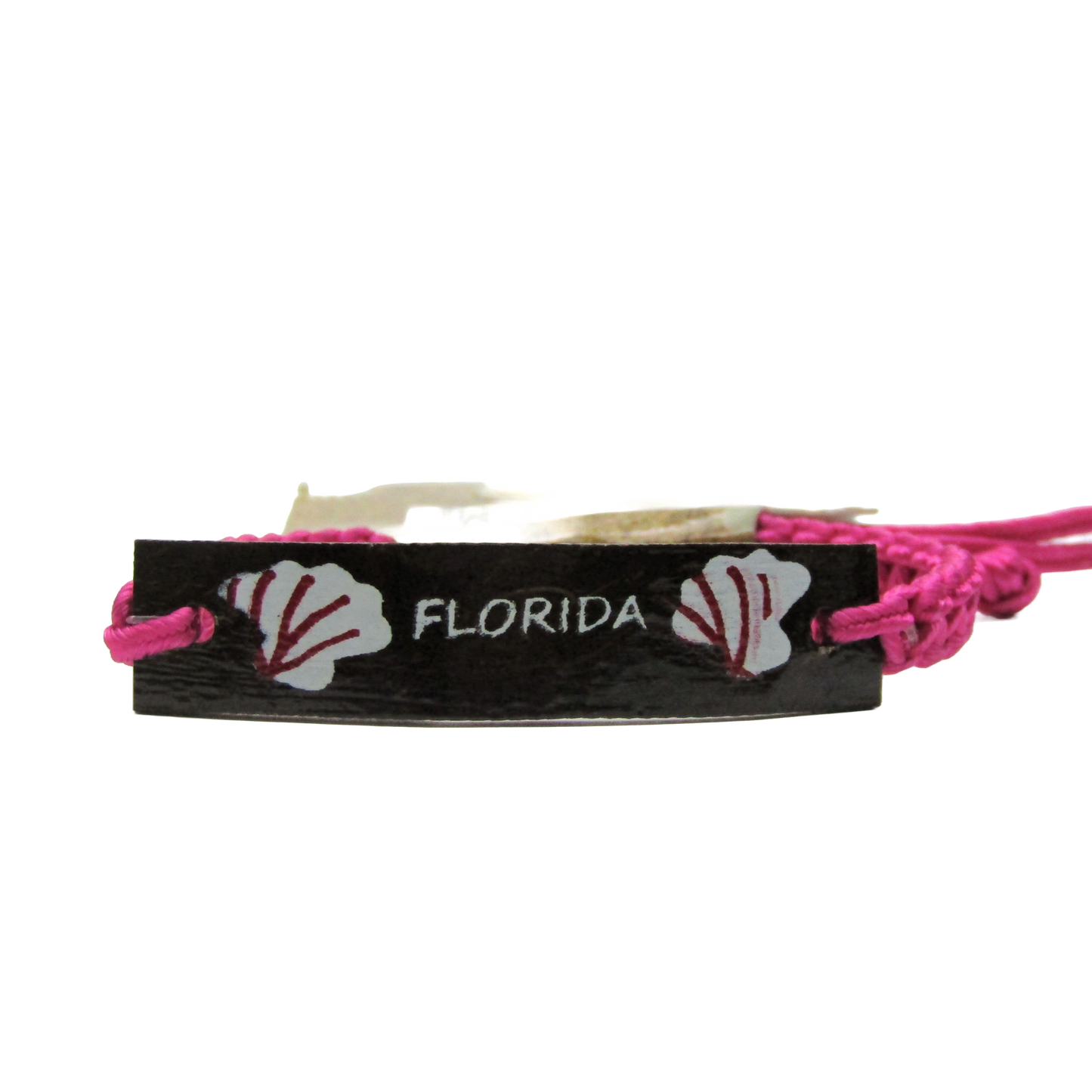 BR0021 BRACELET FLA PINK MACRAME