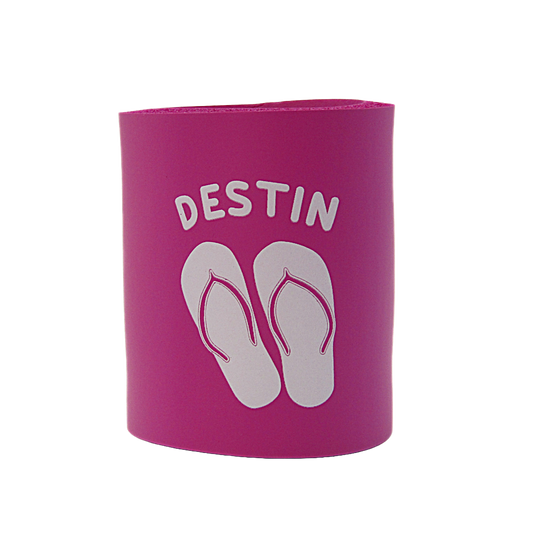 CK0301 DESTIN HOT PINK FLIP FLOPS