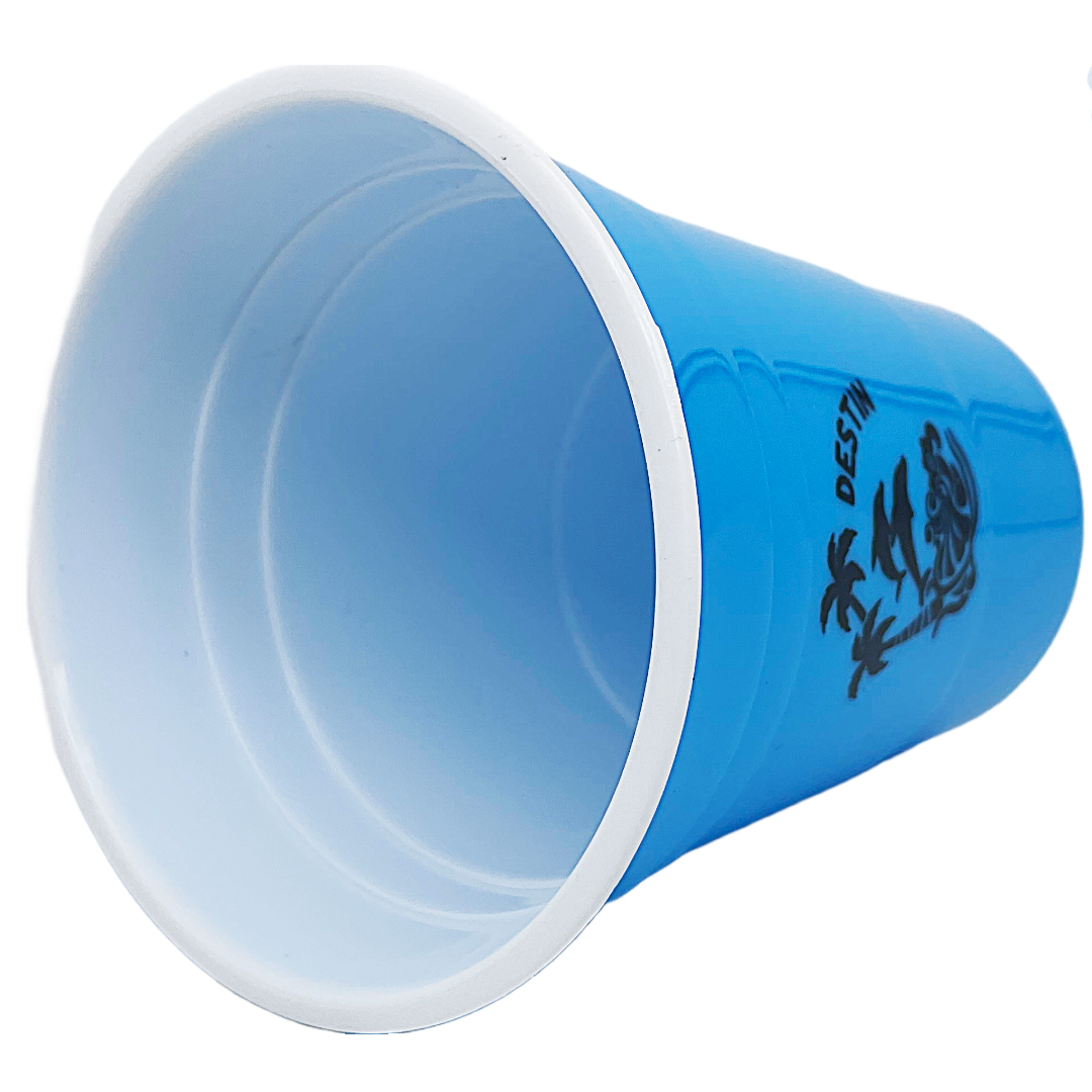 DC0002A DESTIN PARTY CUP BLUE DOLPHINS