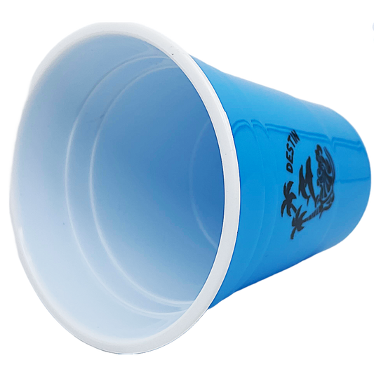 DC0002A DESTIN PARTY CUP BLUE DOLPHINS