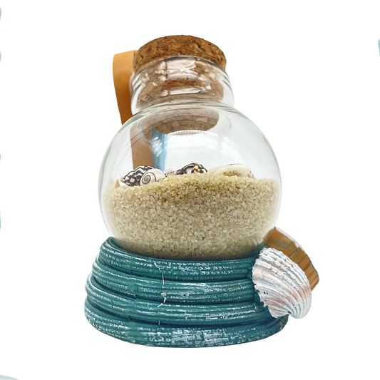 FIG5006 PANAMA CITY BEACH SAND FIGURINE