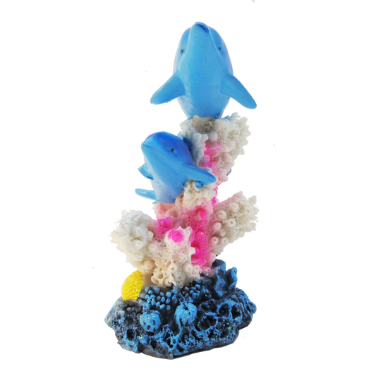 FIG5014 PAD DOLPHINS CORAL REEF