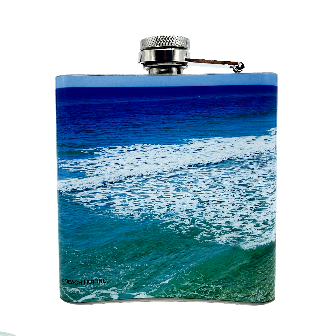 HF3501 HIP FLASK FLORIDA LETTERS