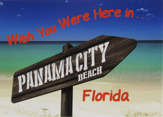 LP0928 PANAMA CITY BEACH SIGN