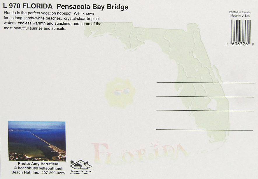 LP0970 PENSACOLA BEACH BAY BRIDGE
