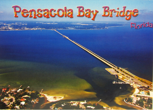 LP0970 PENSACOLA BEACH BAY BRIDGE