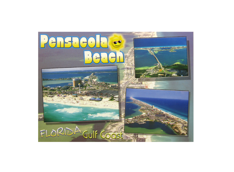 LP2612 PENSACOLA BEACH TRIO SHOT