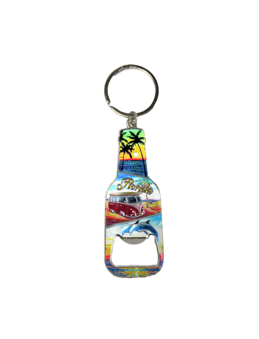 MK1147 FLORIDA VAN/DOLPHIN BOTTLE OPENER