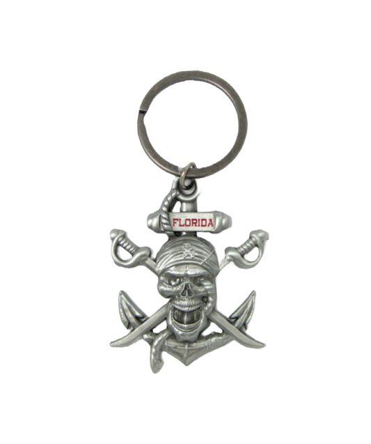 MK1152 FLORIDA PIRATE KEYCHAIN