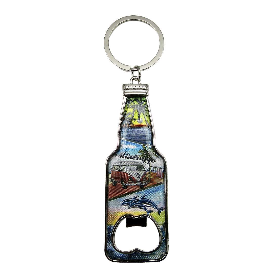 MK1160 MISSISSIPPI VAN/DOLPHIN BOTTLE OPENER