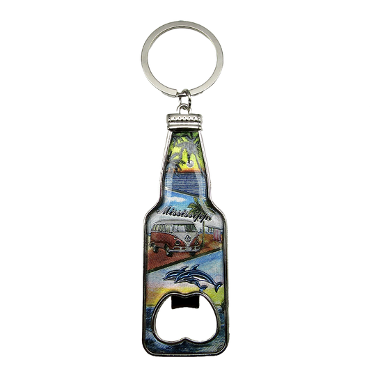 MK1160 MISSISSIPPI VAN/DOLPHIN BOTTLE OPENER