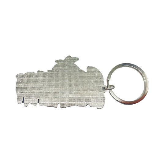 MK1169 COCOA BEACH METAL KEYCHAIN