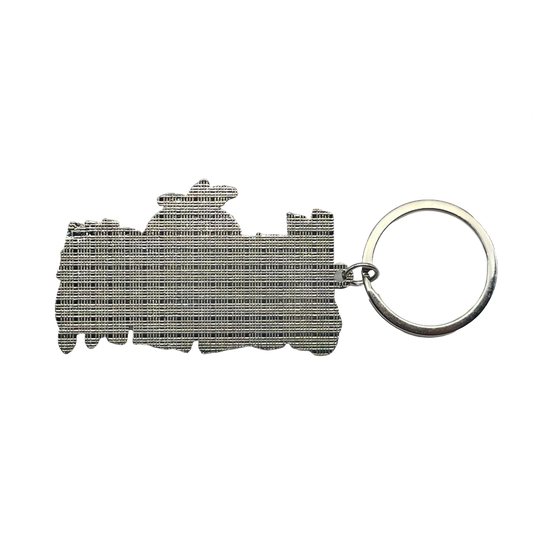 MK1170 NEW SYMRNA BEACH METAL KEYCHAIN