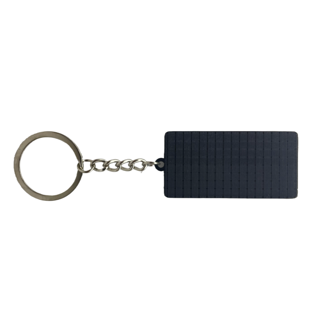 MK1175 COCOA BEACH LICENSE PLATE METAL KEYCHAIN