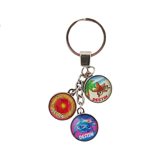 MK1302 DESTIN THREE DANGLE DOLPHIN