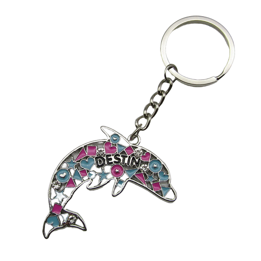 MK1325 DESTIN DOLPHIN PINK-BLUE COLOR