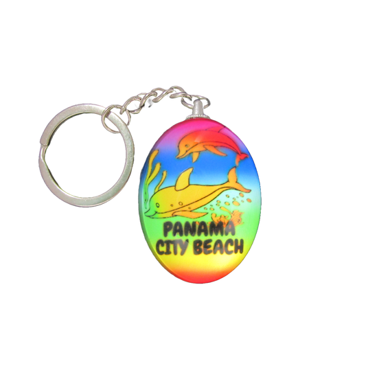 MK1406 PANAMA CITY BEACH OVAL DOLPHINS