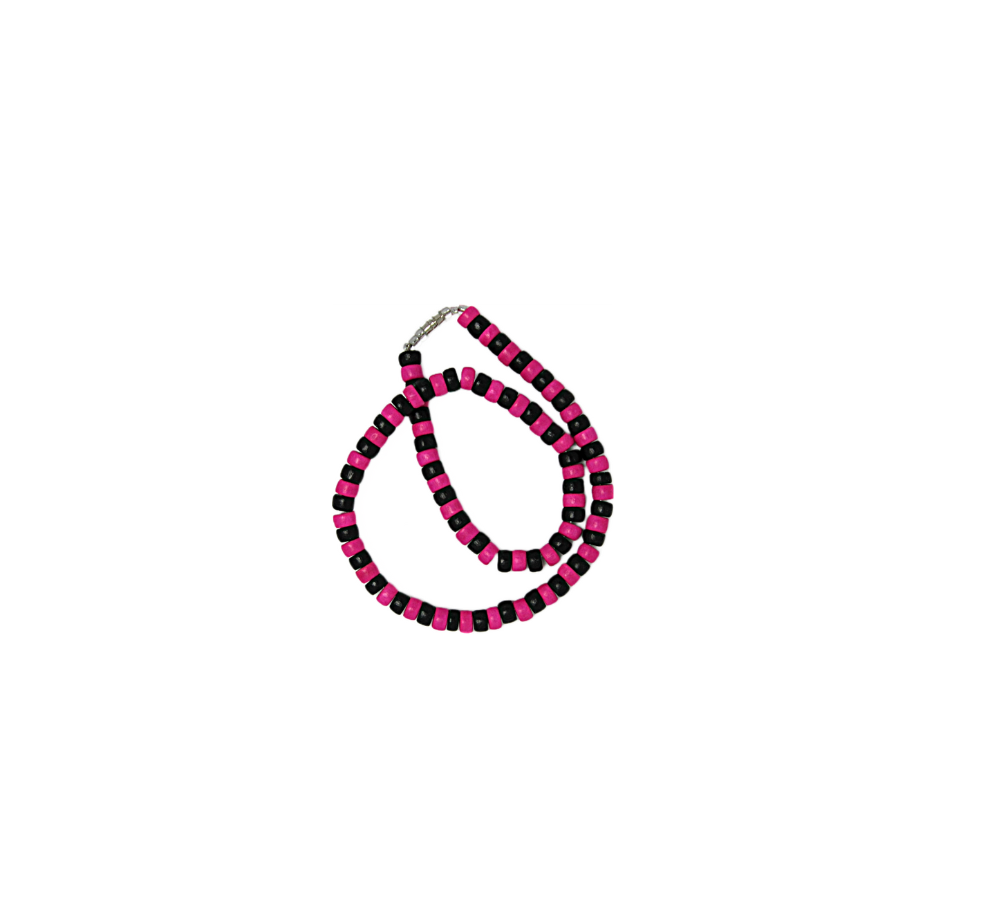 NK0009 NECKLACE PINK/BLACK