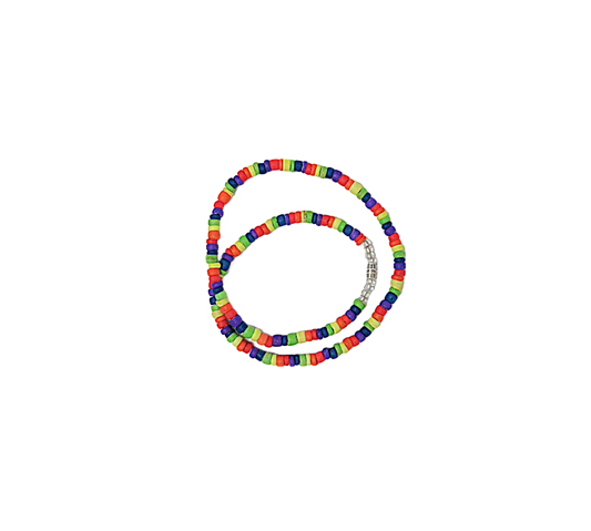 NK0013 NECKLACE RAINBOW BEAD