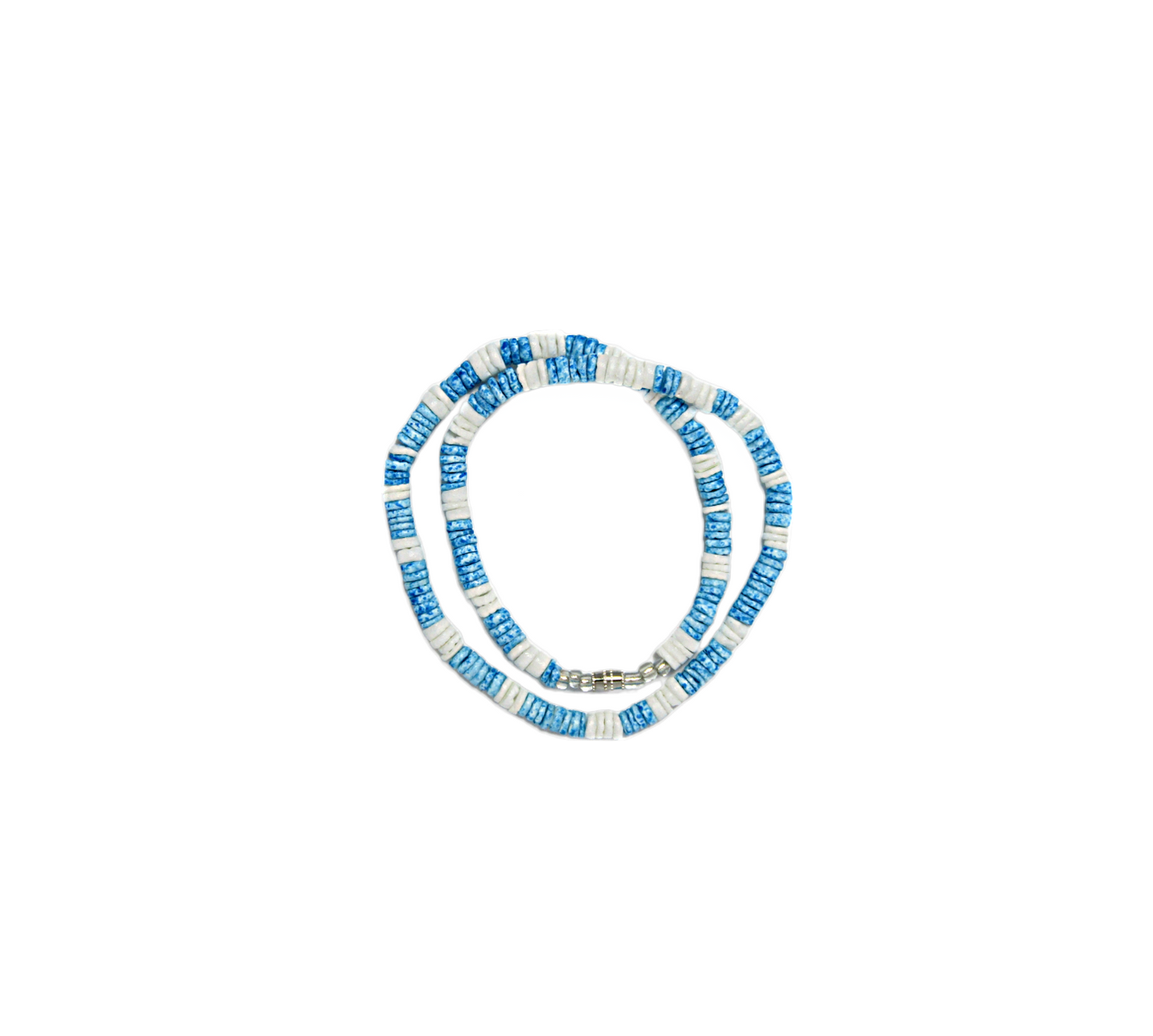 NK0019 NECKLACE MULTI BLUE