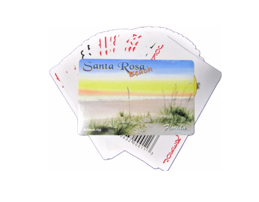 PC0030 SANTA ROSA BEACH PLAYING CARDS