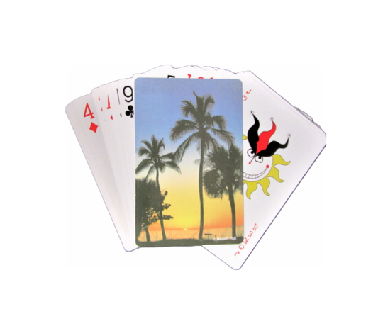 PC0050 PAD SUNSET PLAYING CARDS