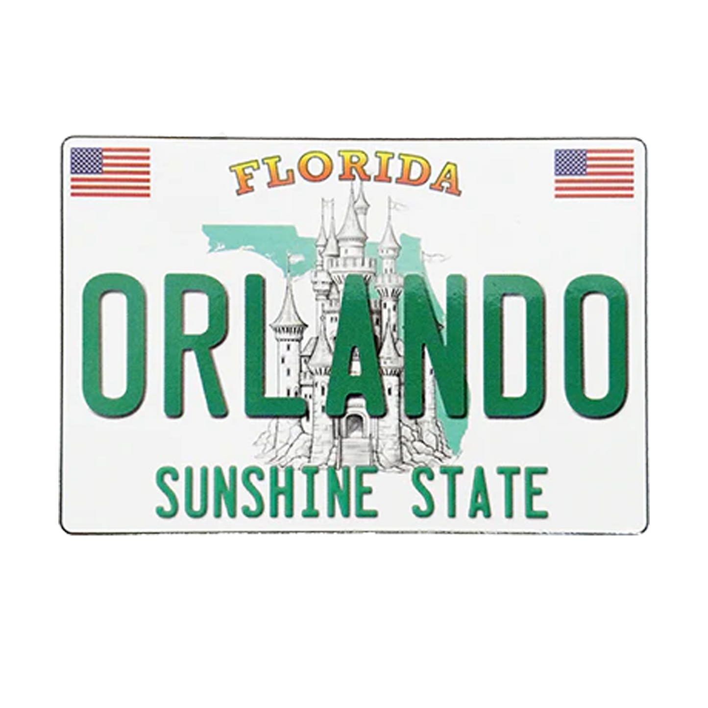 PM0008A ORLANDO LICENSE PLATE