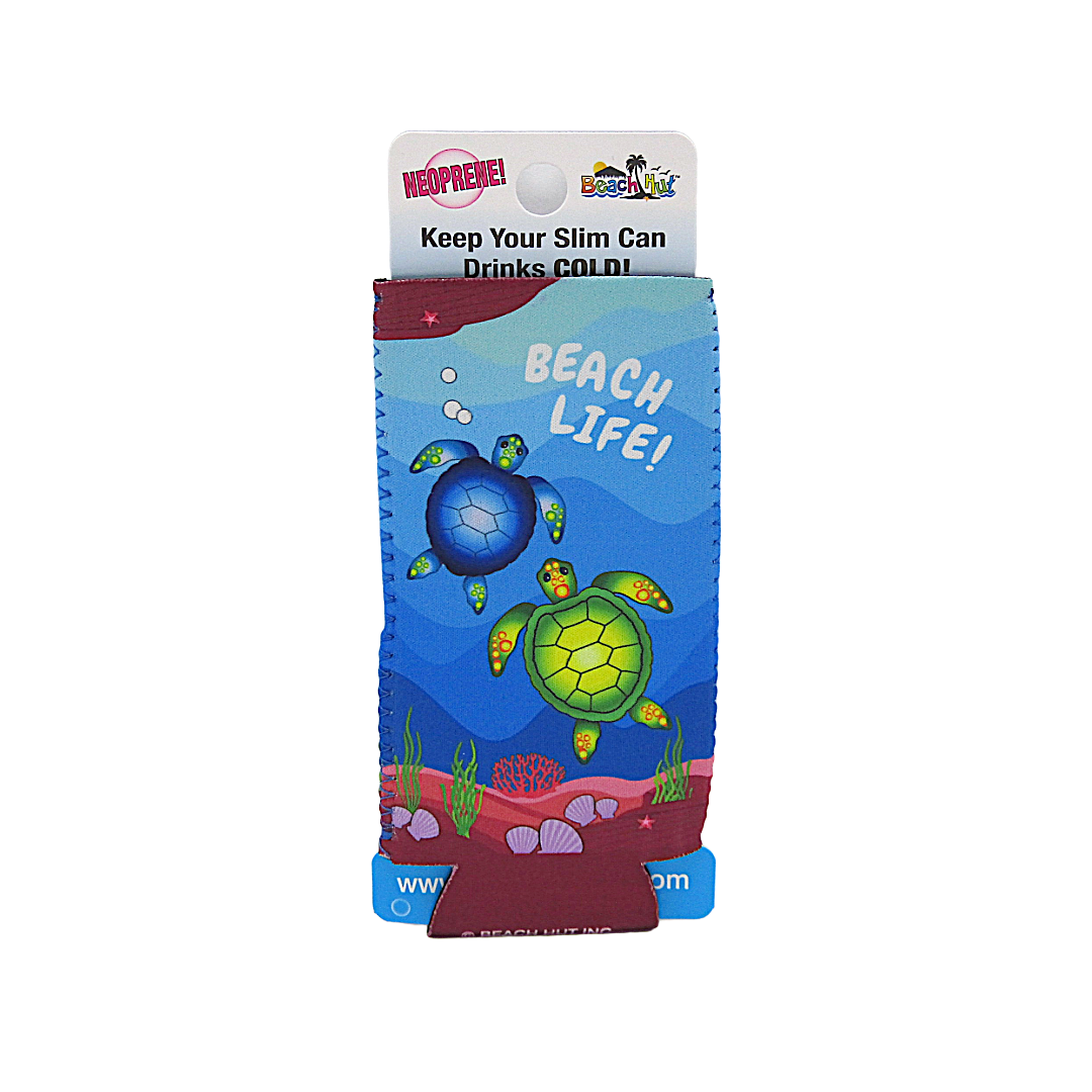 SC0006 SLIM CAN PAD BLUE TURTLE