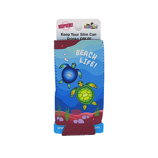 SC0006 SLIM CAN PAD BLUE TURTLE