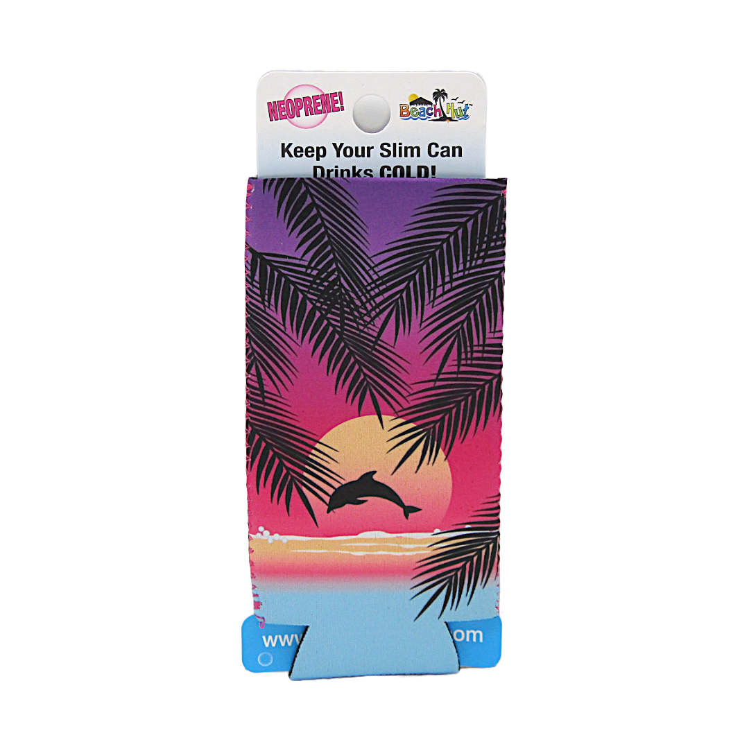 SC0007 SLIM CAN PAD PURPLE DOLPHIN
