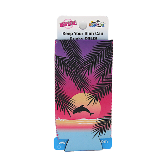 SC0007 SLIM CAN PAD PURPLE DOLPHIN