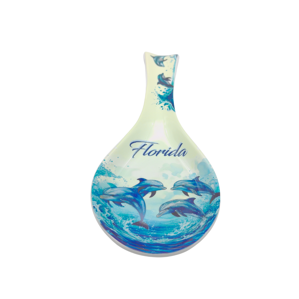 SR4010 DOLPHIN SPOON REST FLORIDA