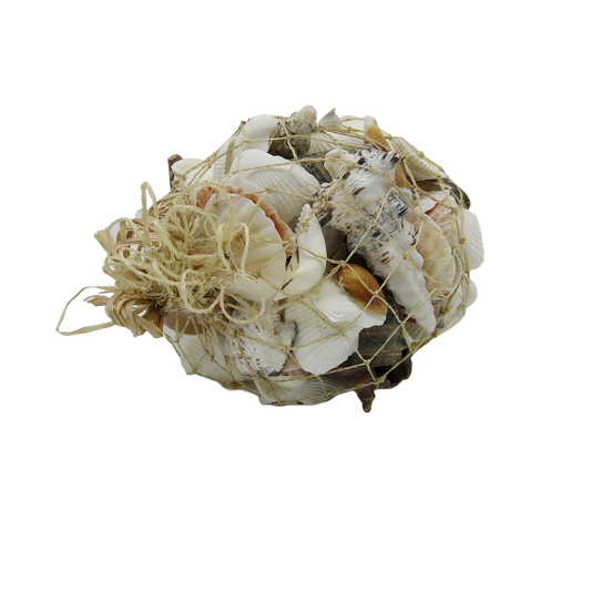 SS0002 SHELL BAG FILLED WITH ASSORTED SHELLS