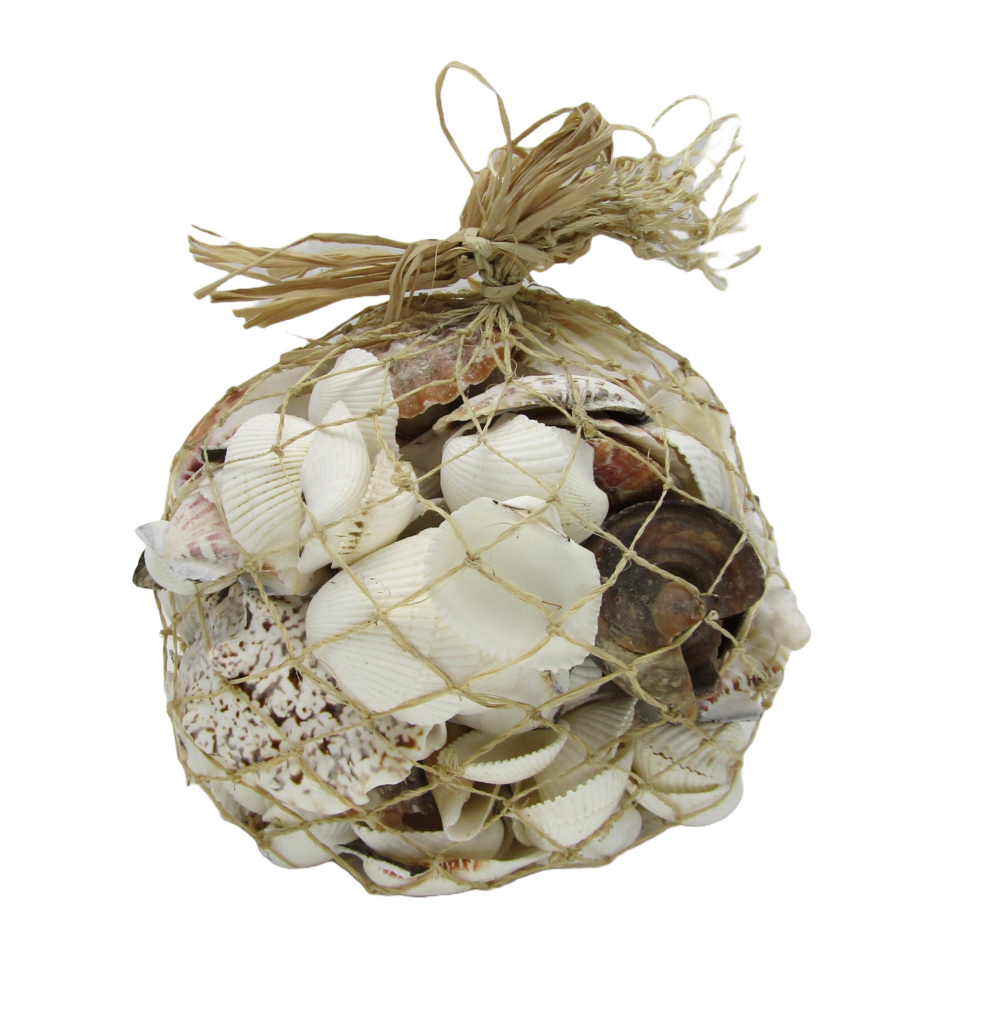 SS0002 SHELL BAG FILLED WITH ASSORTED SHELLS