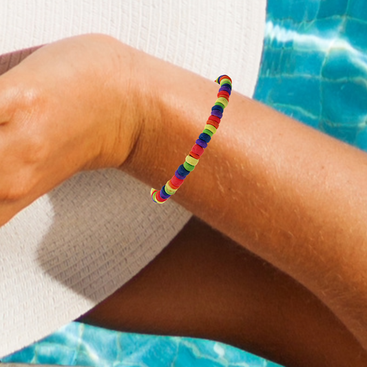 BR0005 BRACELET RED,YELLOW,BLUE