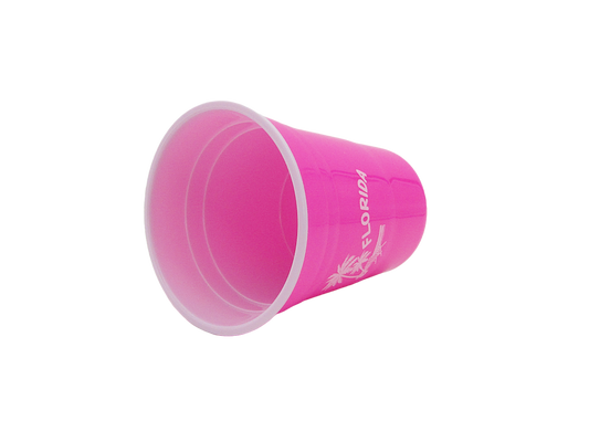 DC0001 PARTY CUP PINK PALM