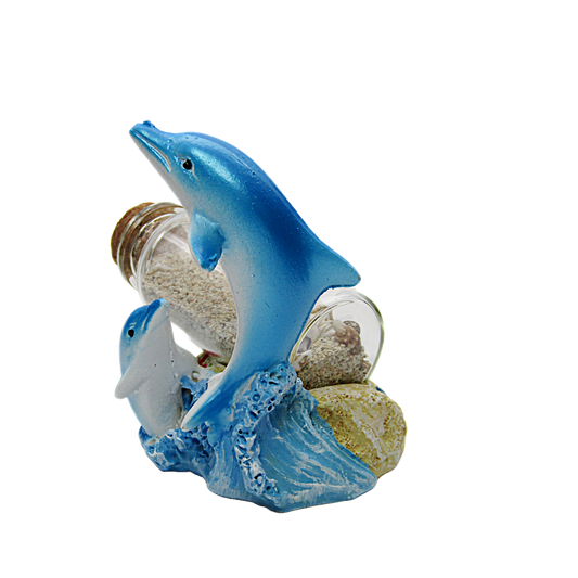 FIG5010 DESTIN DOLPHIN SAND FIGURINE